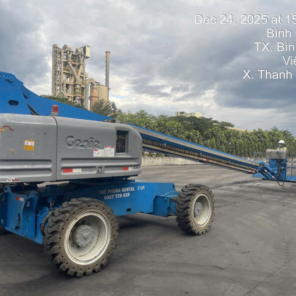 Cho thuê xe nâng tại công ty Xi Măng Bình Phước- Vicem Hà Tiên bình phước