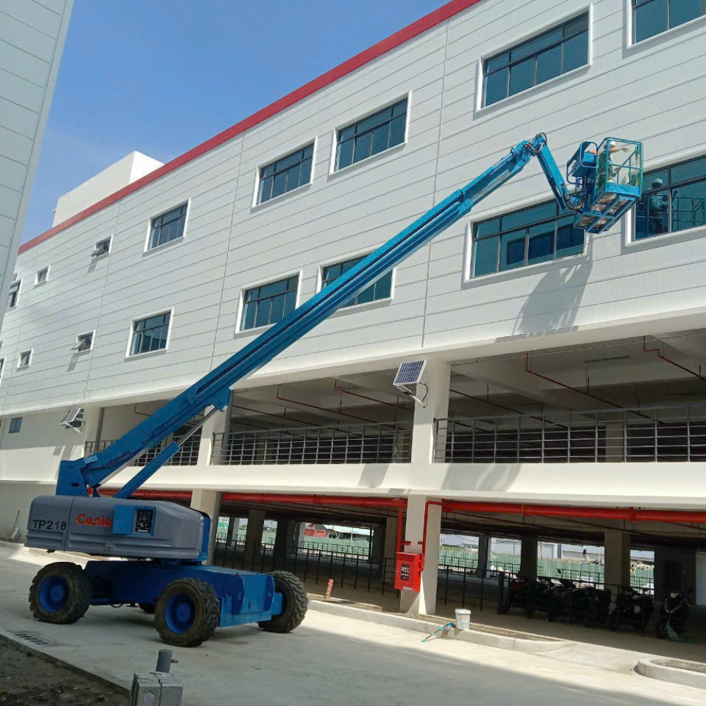 Cung Cấp Xe Nâng Cho Công Trình Nhà Kho Công Ty Olam