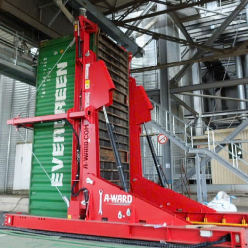 MÁY NGHIÊNG CONTAINER A-WARD