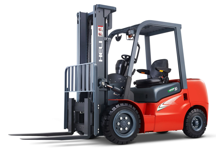 Xe nâng dầu 1 tấn Heli
