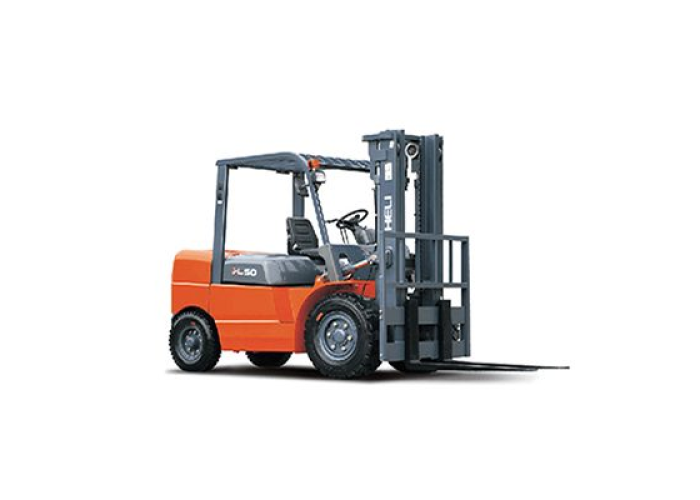 Xe nâng dầu 5 tấn Heli