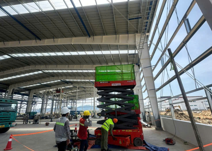 Cung Cấp Dịch Vụ Cho Thuê Xe Nâng tại SEAH M&S VIETNAM
