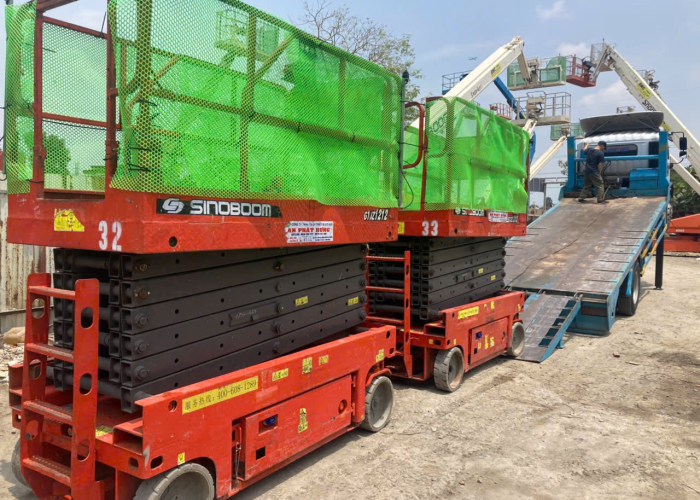 Cho thuê xe nâng người gò vấp