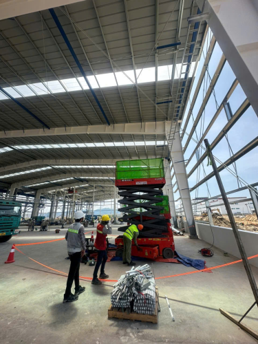 Cung Cấp Dịch Vụ Cho Thuê Xe Nâng tại SEAH M&S VIETNAM