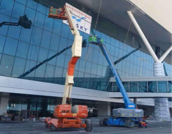 Dự Án Cho Thuê Xe Nâng Người Tại Nhà Ga T3 – Sân Bay Tân Sơn Nhất