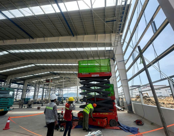 Cung Cấp Dịch Vụ Cho Thuê Xe Nâng tại SEAH M&S VIETNAM